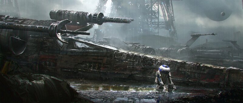 R2-D2 in Wreckage