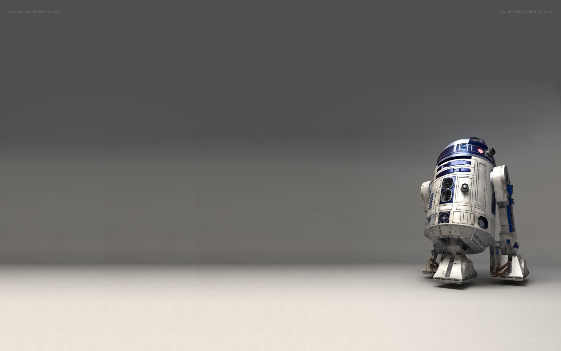 R2-D2 stands alone