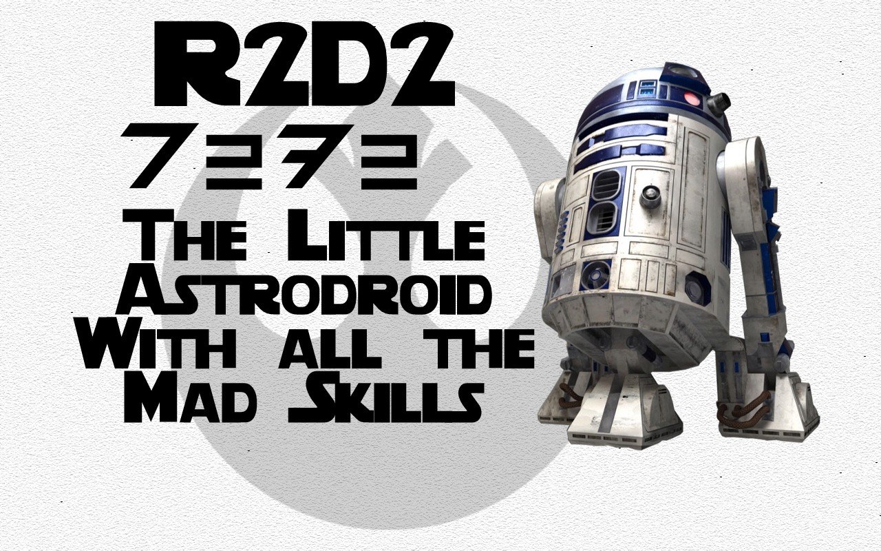 R2-D2 the little astrodroid