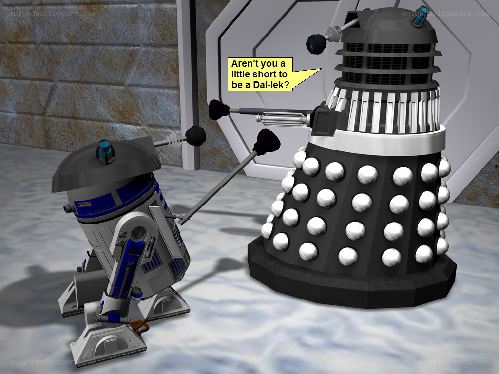 R2-D2 vs Dalek