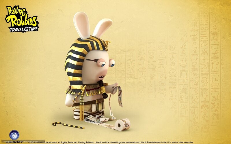 Rabbid Pharaoh Character