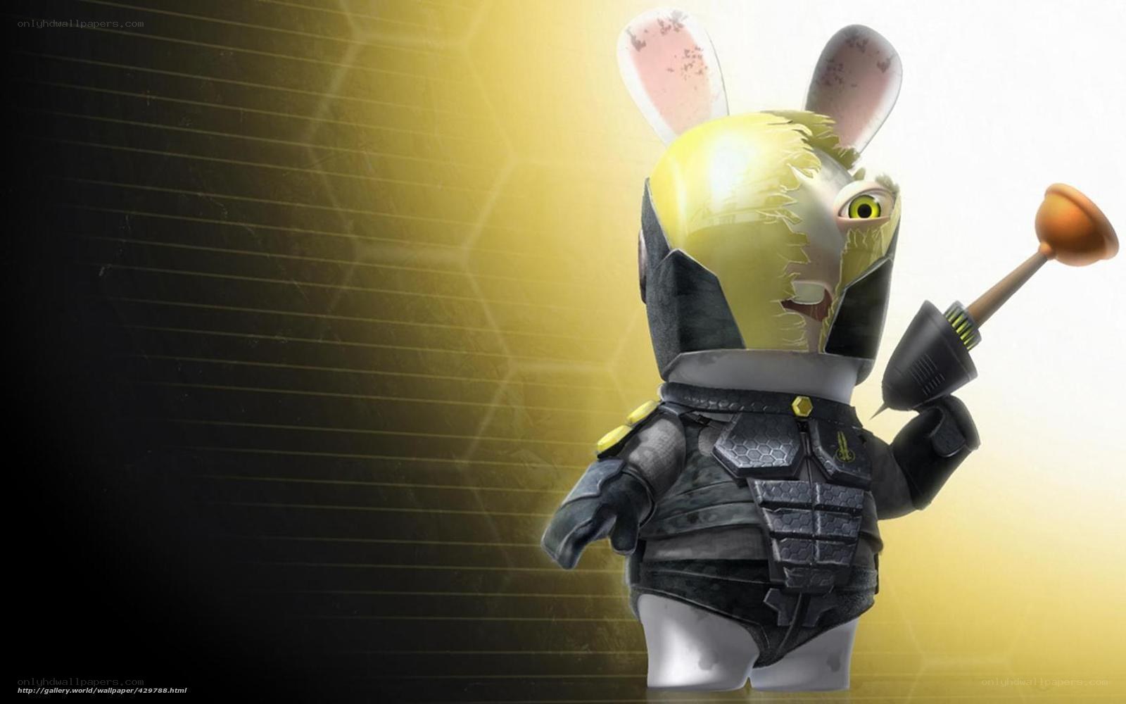 Rabbid with plunger