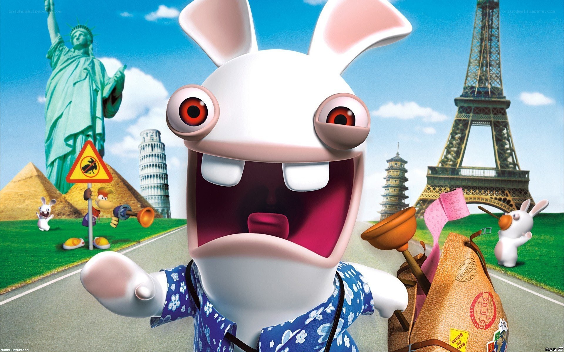 Rabbids on a world tour