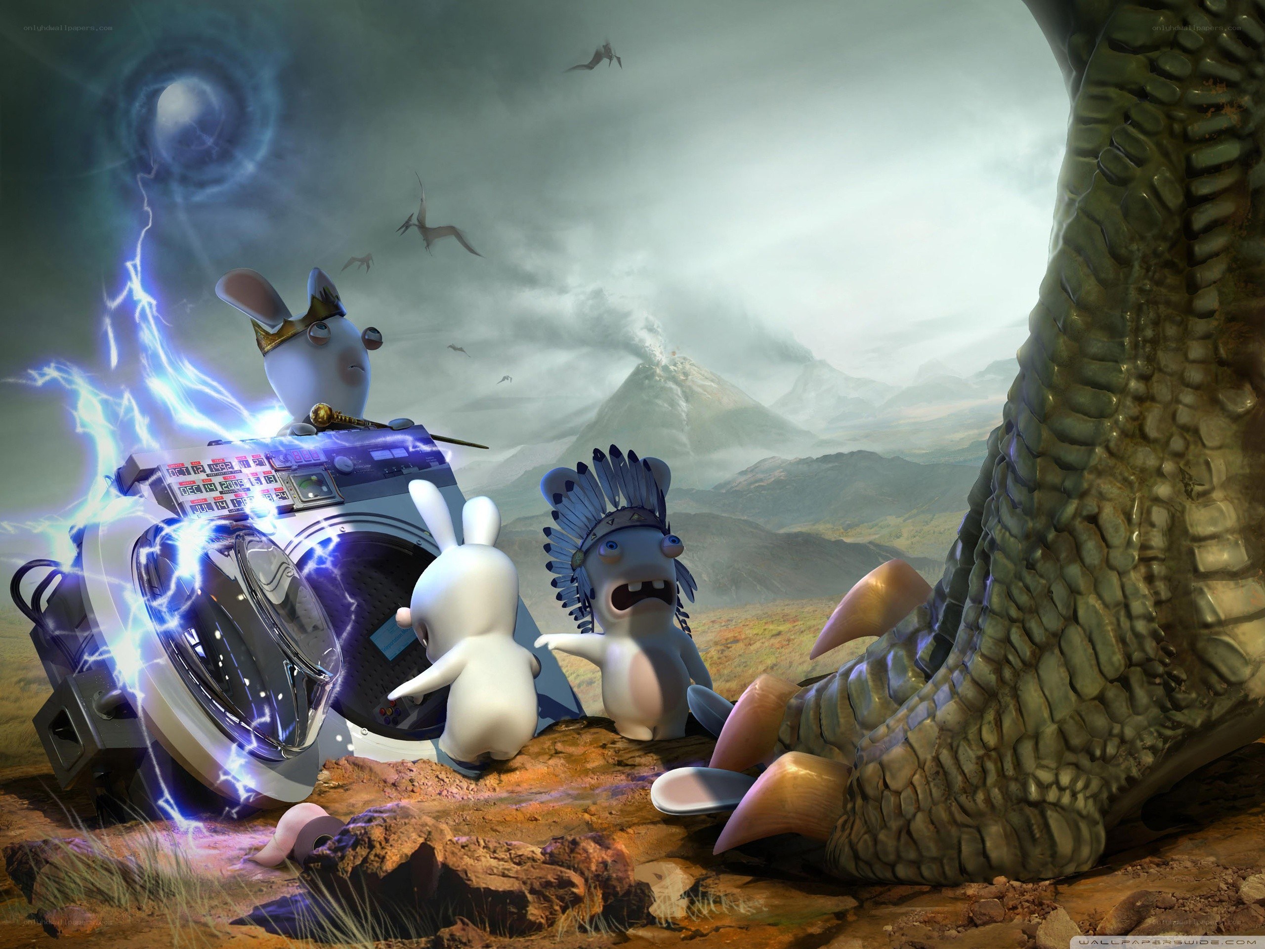 Rabbids with a time machine