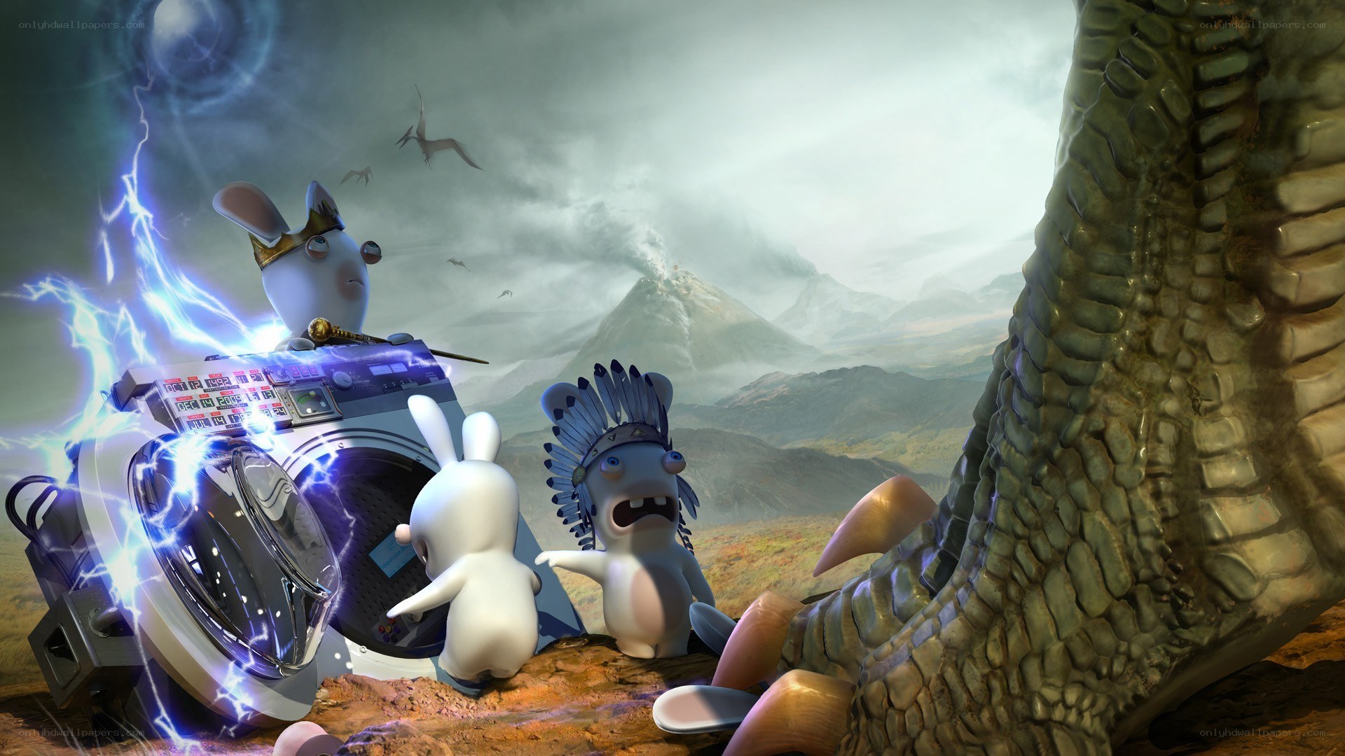Rabbids with a time machine