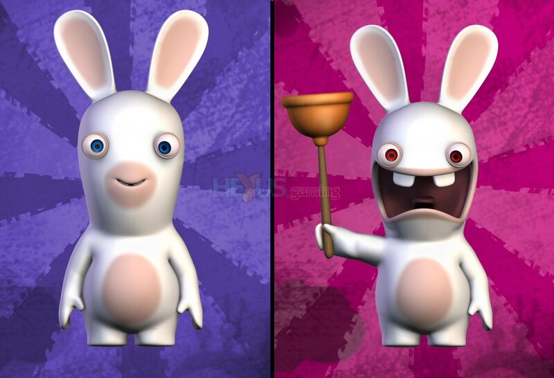 Rabbids with plunger