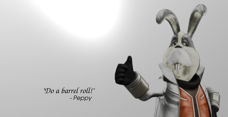 Rabbit Character Giving Thumbs-up