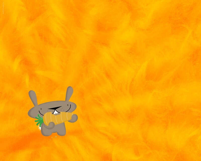 rabbit holding a carrot