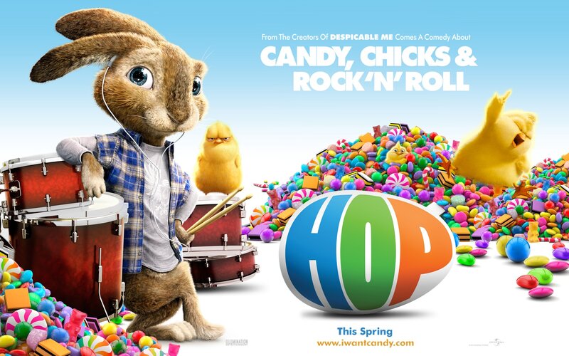Rabbit Playing Drums