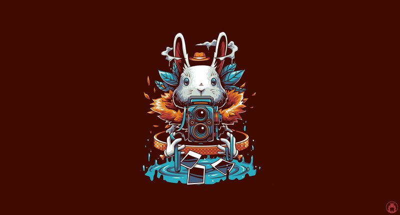 Rabbit with Camera