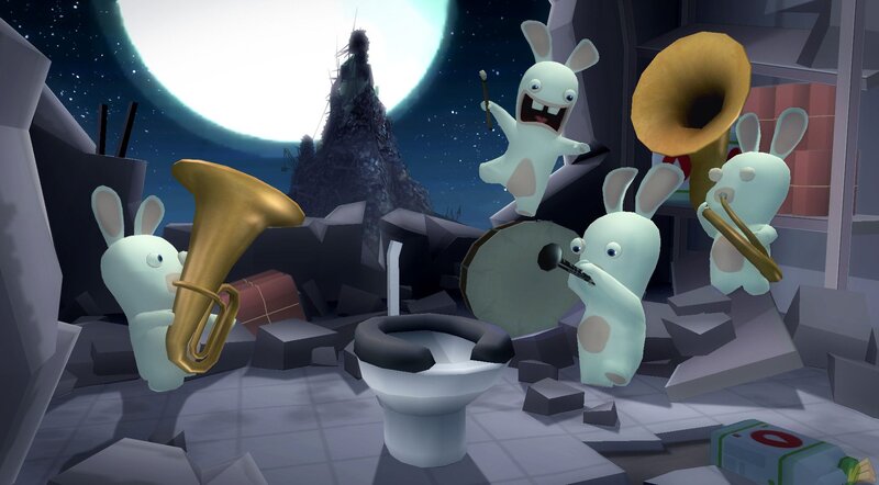 Rabbits Playing Instruments