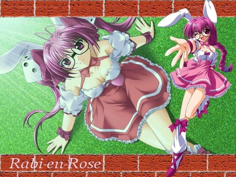 Rabi-en-Rose anime characters