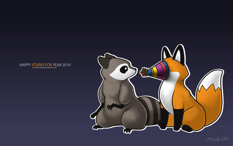 Raccoon and Fox