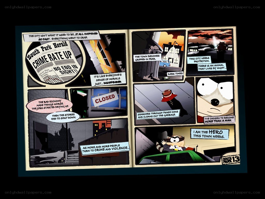 Raccoon Hero Comic