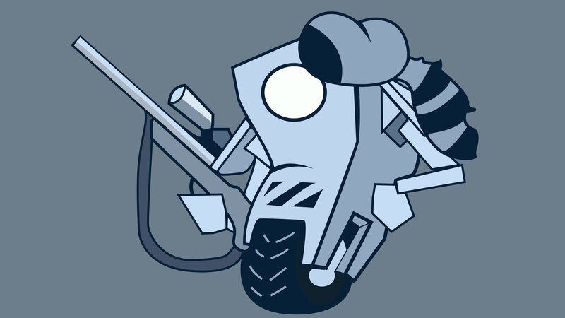Raccoon-like Robot