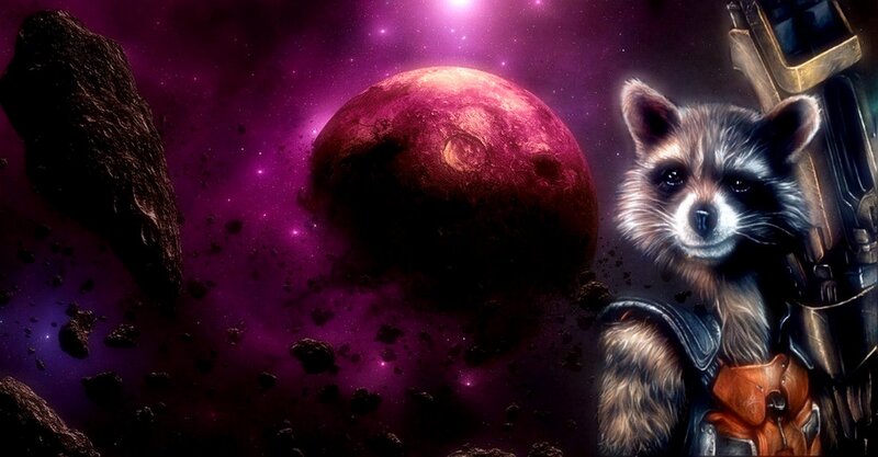 Raccoon with Weapon