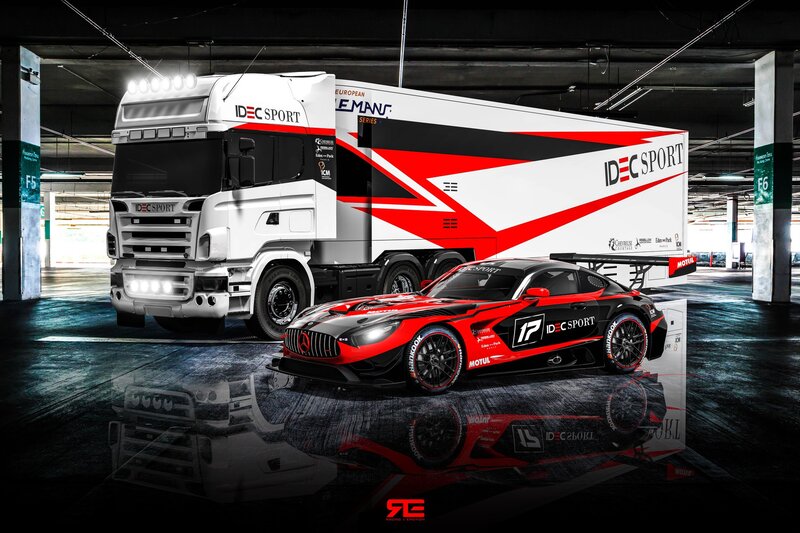 Race Car and Truck