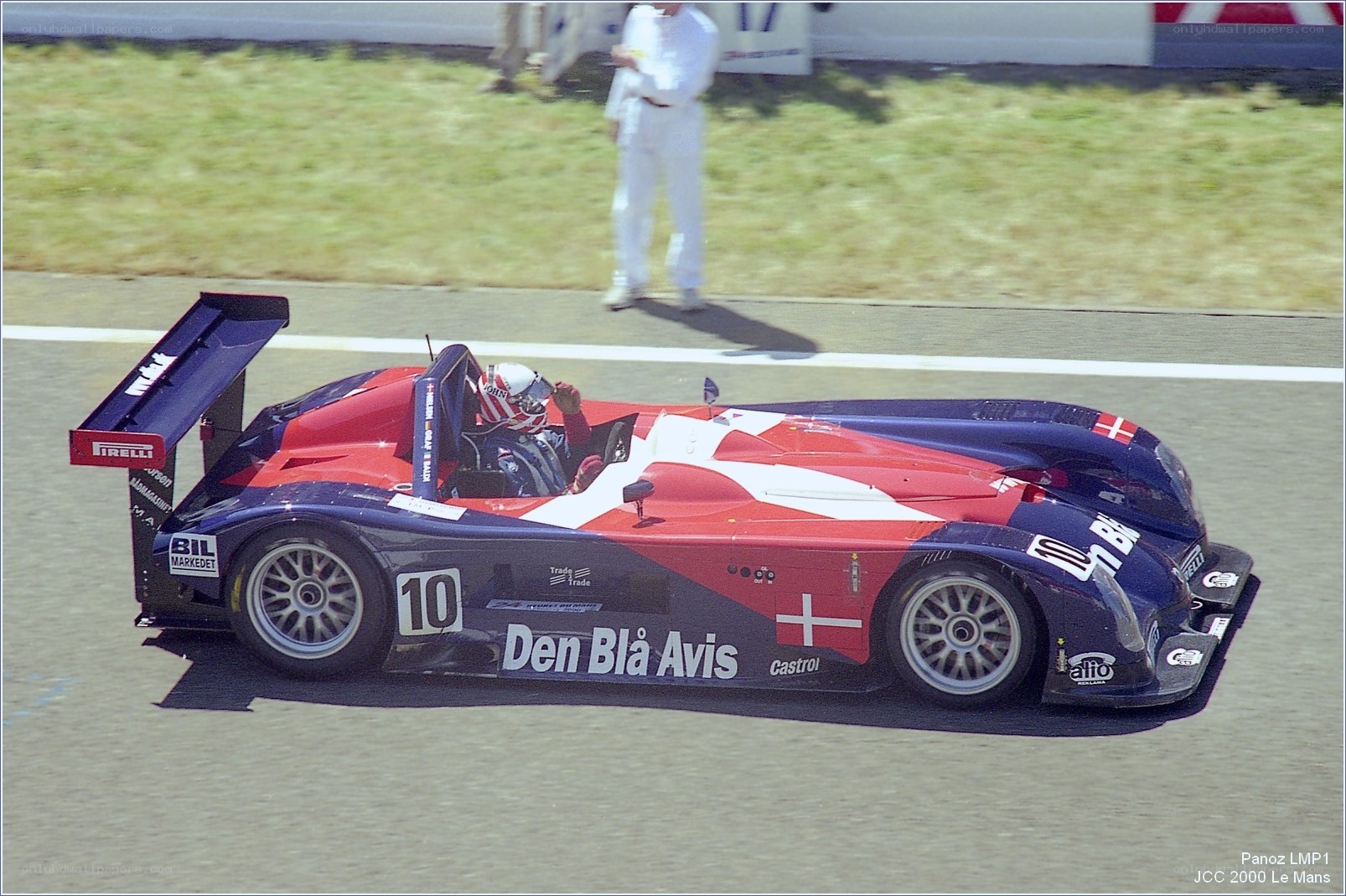 Race car at Le Mans
