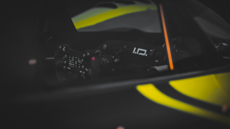 Race Car Cockpit — Black, Dark