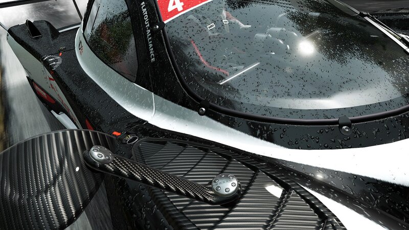 Race Car Cockpit — Black, Intense