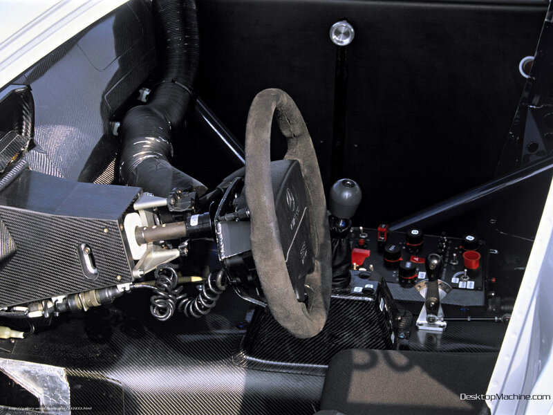 Race Car Cockpit — Black, Technical