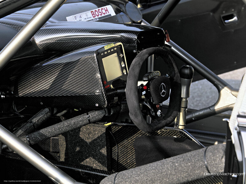 Race Car Cockpit — Black