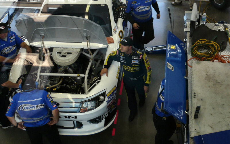 Race Car Crew Working
