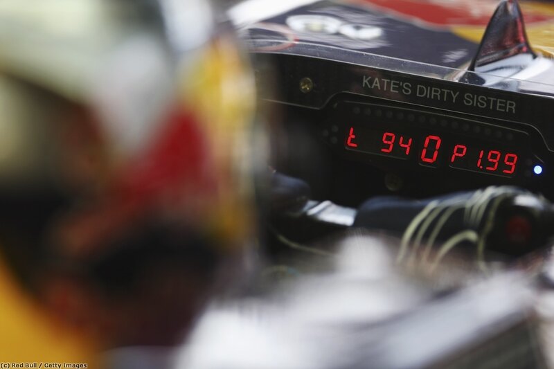 Race car dashboard display