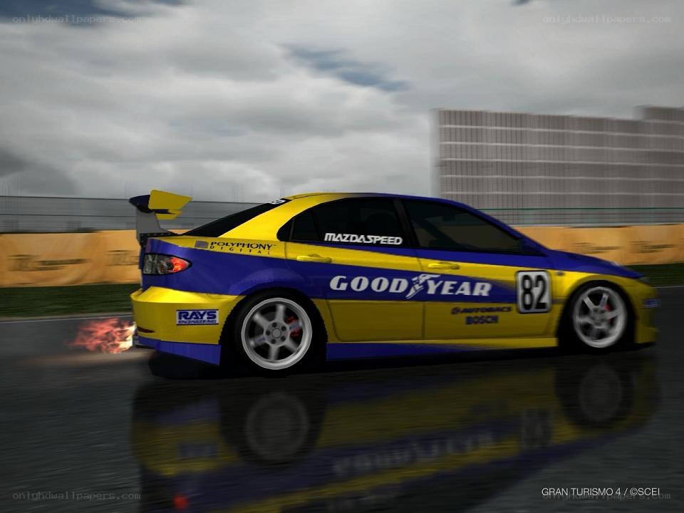 race car drifting on track