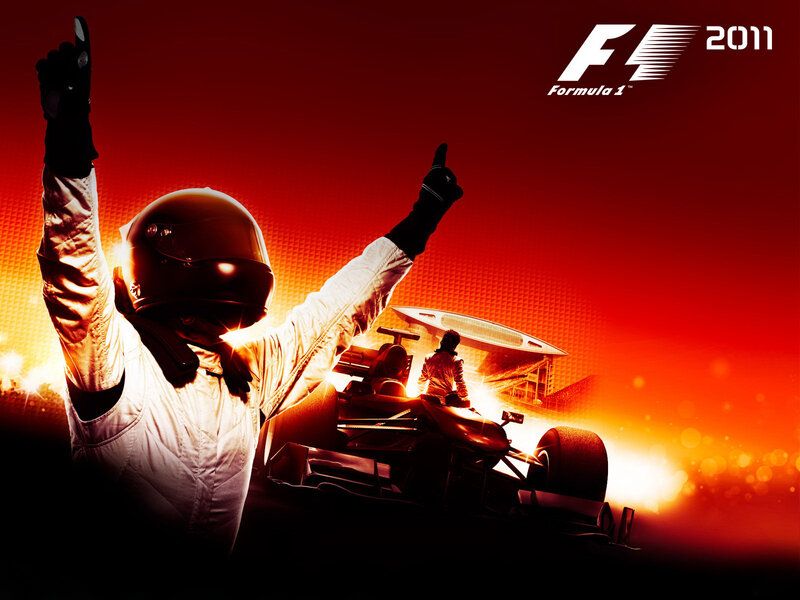 Race Car Driver Celebrating — Red, Dramatic, Night