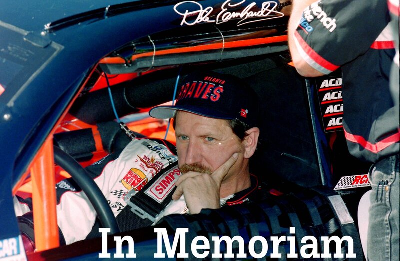 Race Car Driver in Cockpit — Black