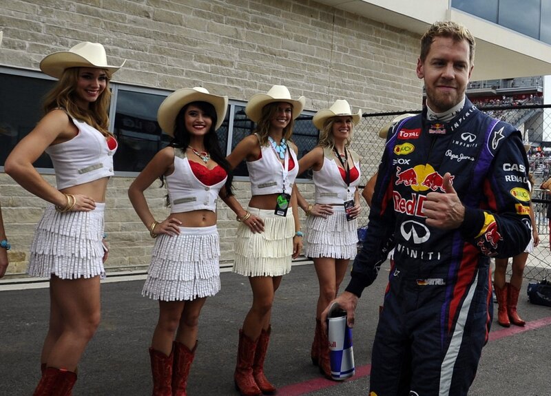 Race Car Driver with Women