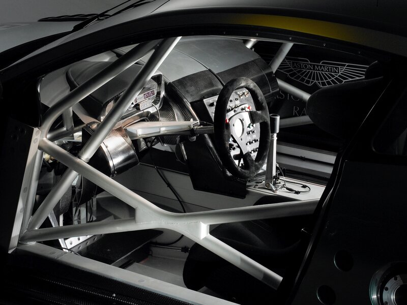 Race Car Interior — Black, Dramatic