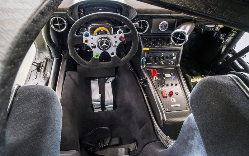 Race Car Interior — Black, Technical, Photograph, Steering Wheel