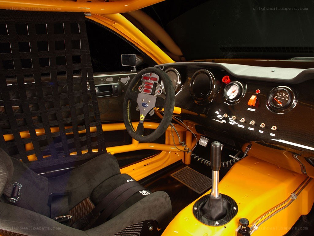 race car interior cockpit
