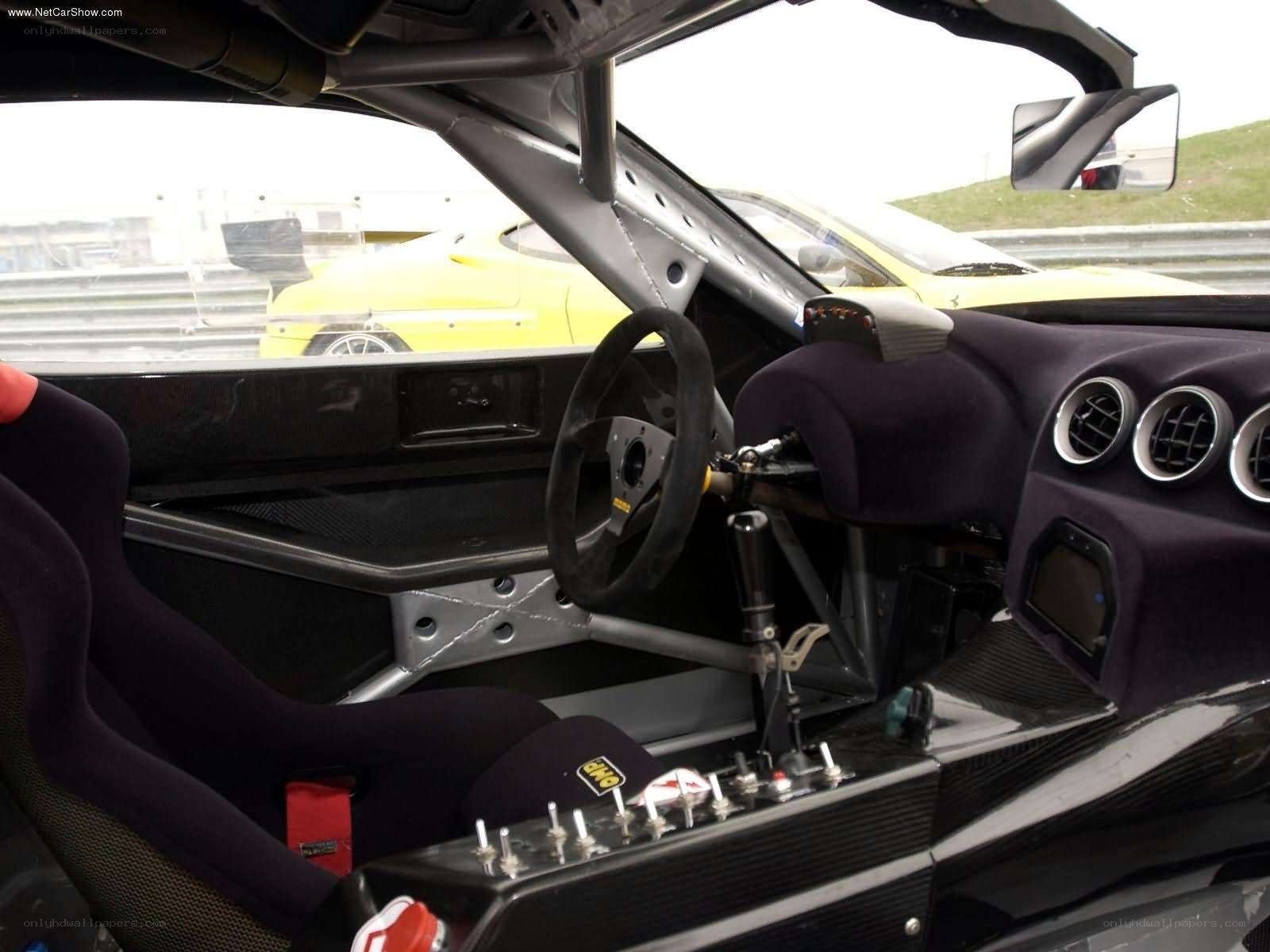 race car interior cockpit