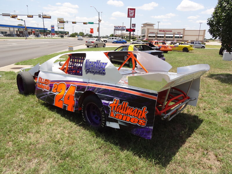 Race Car on Grass