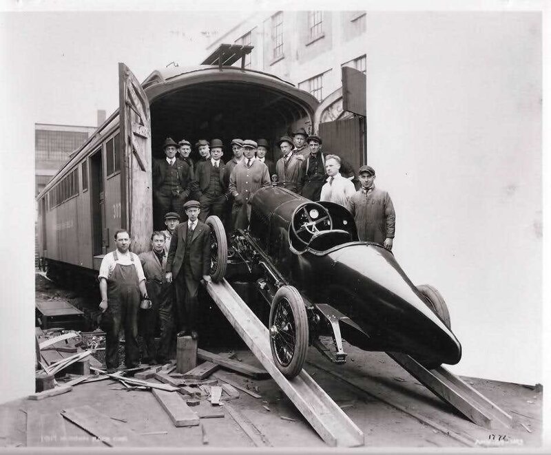 Race Car on Ramp