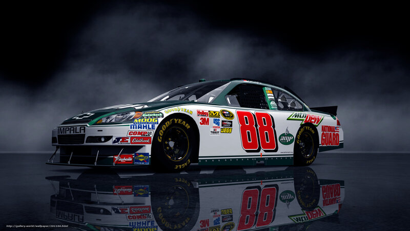 Race Car on Reflective Surface