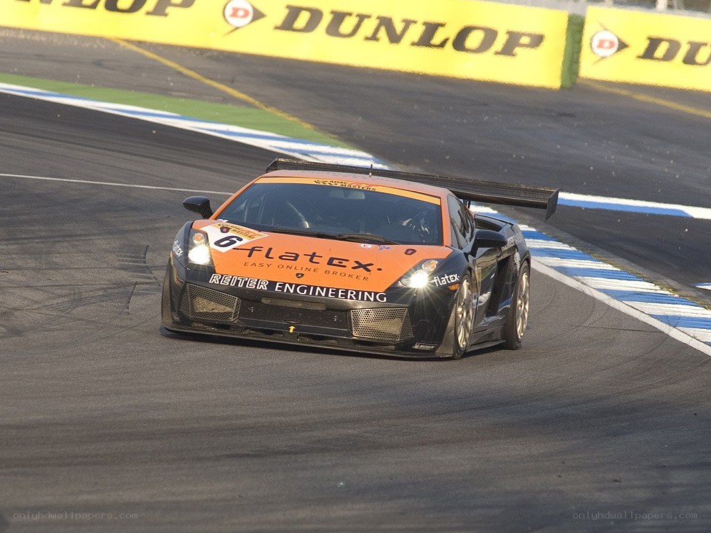race car on track