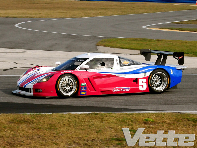 Race Car on Track — Red, Dynamic, Afternoon