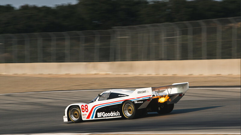Race Car on Track — White, Dynamic, Afternoon, Photograph, Fire