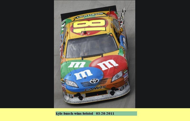 Race Car on Track — Yellow
