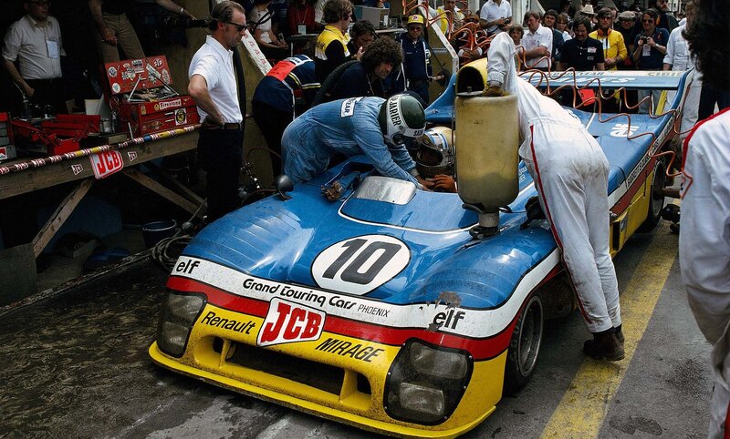 Race car pit stop
