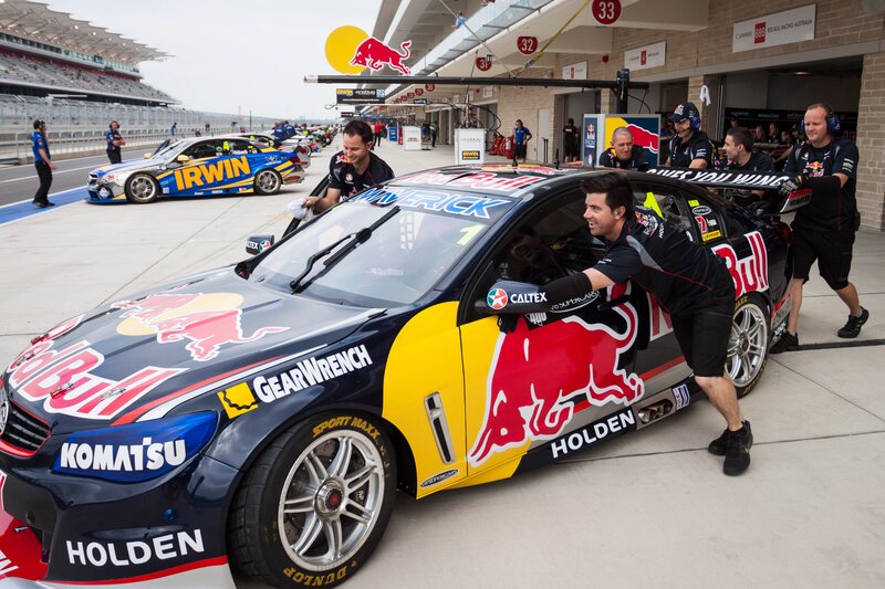 Race car pit stop