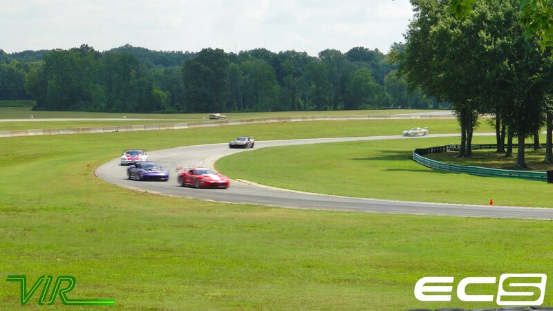 Race Cars on Track — Green