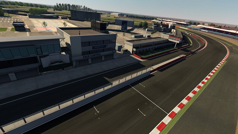 Race Track and Control Building