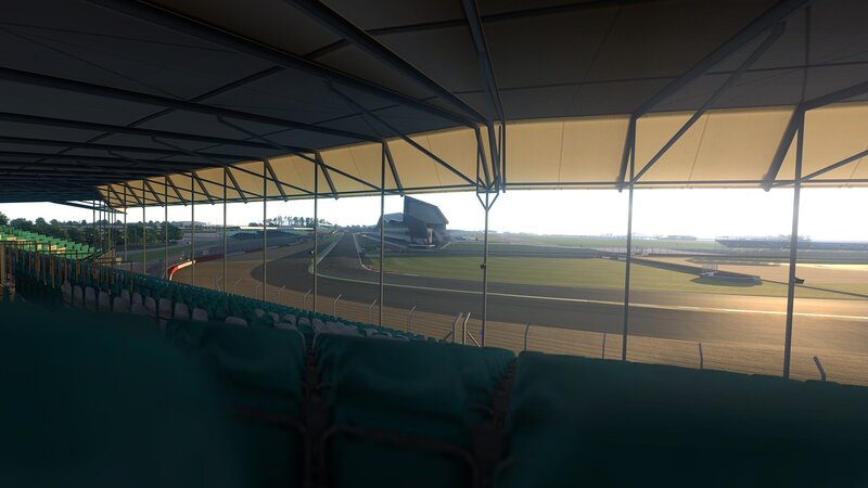 Race Track from Stands