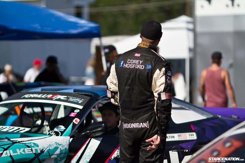 Racer at a motorsport event