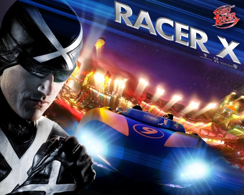 Racer in Black Suit
